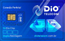 Cartão Chip Dio — frente